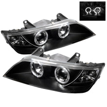 Carregar imagem no visualizador da galeria, Spyder BMW Z3 96-02 Projector Headlights LED Halo Black High H1 Low H1 PRO-YD-BMWZ396-HL-BK