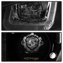 Carregar imagem no visualizador da galeria, Spyder Volkswagen Golf VII 14-16 Projector Headlights DRL LED Red Stripe Blk PRO-YD-VG15-RED-DRL-BK