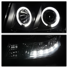 Carregar imagem no visualizador da galeria, Spyder Chevy Suburban 1500 07-14 Projector Headlights LED Halo LED Blk Smke PRO-YD-CSUB07-HL-BSM