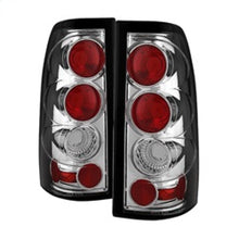 Carregar imagem no visualizador da galeria, Spyder Chevy Silverado 1500 03-06 (Does Not Fit Stepside)Euro Style Tail Lights Chrm ALT-YD-CS03-C