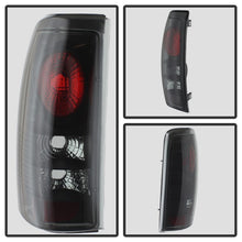 Carregar imagem no visualizador da galeria, Spyder Chevy Silverado 1500 99-02 (Not Fit Stepside) Euro Style Tail Lights Blk Smke ALT-YD-CS99-BSM