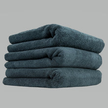 Load image into Gallery viewer, Chemical Guys Monster Edgeless Microfiber Towel - 16in x 16in - Black - 3 Pack (P16)