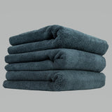 Chemical Guys Monster Edgeless Microfiber Towel - 16in x 16in - Black - 3 Pack (P16)