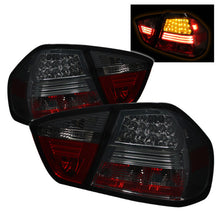 Carregar imagem no visualizador da galeria, Spyder BMW E90 3-Series 06-08 4Dr LED Tail Lights Smoke ALT-YD-BE9006-LED-SM