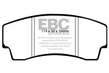 Load image into Gallery viewer, EBC 99-02 Noble M12 2.6 Twin Turbo Orangestuff Rear Brake Pads