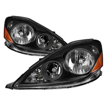 Carregar imagem no visualizador da galeria, xTune Toyota Sienna Halogen Models Only 2006-2010 OEM Style Headlights - Black HD-JH-TSIE06-AM-BK
