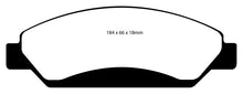Carregar imagem no visualizador da galeria, EBC 07 Cadillac Escalade 6.2 2WD Redstuff Front Brake Pads