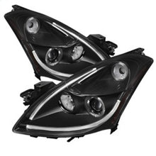 Carregar imagem no visualizador da galeria, Spyder Nissan Altima 4Dr 10-12 Projector Headlights Light DRL LED Halo Blk PRO-YD-NA104D-LTDRL-BK