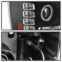 Carregar imagem no visualizador da galeria, Spyder GMC Sierra 1500/GMC Sierra Denali 08-13 Projector LED Halo- LED Blk PRO-YD-GS07-HL-BK