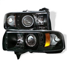 Carregar imagem no visualizador da galeria, Spyder Dodge Ram 1500 94-01 94-02 Projector Headlights CCFL Halo LED Blk PRO-YD-DR94-CCFL-BK