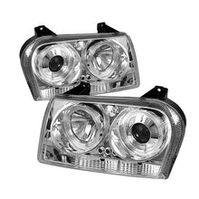 Carregar imagem no visualizador da galeria, Spyder Chrysler 300 05-08 Projector Headlights LED Halo LED Chrm (Not Included) PRO-YD-C305-HL-C