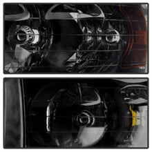 Carregar imagem no visualizador da galeria, Xtune Dodge Ram 1500 02-05 Amber Crystal Headlights HD-JH-DR02-AM-BSM