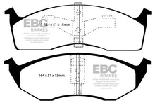 Carregar imagem no visualizador da galeria, EBC 95-97 Chrysler Concorde 3.3 Ultimax2 Front Brake Pads