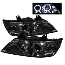 Carregar imagem no visualizador da galeria, Spyder BMW Z3 96-02 Projector Headlights LED Halo Smoke High H1 Low H1 PRO-YD-BMWZ396-HL-SM