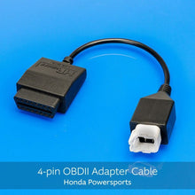 Carregar imagem no visualizador da galeria, HPT OBDII Adapter Cable - Honda Powersports - 4 Pin