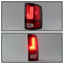 Carregar imagem no visualizador da galeria, Spyder GMC Sierra 2016-2017 Light Bar LED Tail Lights - Red Clear ALT-YD-GS16-LED-RC