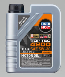 Óleo de motor LIQUI MOLY 1L Top Tec 4200 5W30
