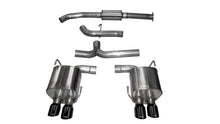 Carregar imagem no visualizador da galeria, Corsa 2015 Subaru WRX Cat Back Exhaust, Black Quad 3.5in Tips *Sport*