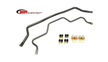 Carregar imagem no visualizador da galeria, BMR 93-02 F-Body Front (SB001H) &amp; Rear (SB003H) Sway Bar Kit w/ Bushings - Black Hammertone
