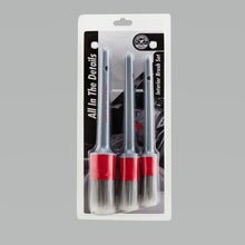 Load image into Gallery viewer, Chemical Guys Interior Detailing Brushes - 3 Pack (P12)