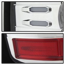 Carregar imagem no visualizador da galeria, Spyder Chevy Silverado 2016-2017 Light Bar LED Tail Lights - Chrome ALT-YD-CS16-LED-C