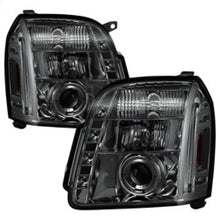 Carregar imagem no visualizador da galeria, Spyder GMC Yukon 07-14/Yukon Denali 07-14 Projector Headlights LED Halo LED Smke PRO-YD-GY07-HL-SM