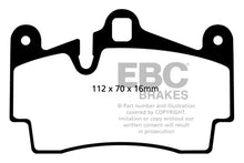 Carregar imagem no visualizador da galeria, EBC 11-15 Audi Q7 3.0 Supercharged Extra Duty Rear Brake Pads
