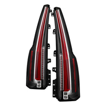 Carregar imagem no visualizador da galeria, xTune GMC Yukon 15-17 LED Tail Lights (Escalade Style) - Black ALT-JH-GY15-2IN1LED-BK