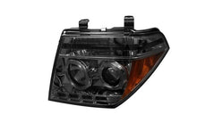 Carregar imagem no visualizador da galeria, Spyder Nissan Frontier 05-08 Projector Headlights LED Halo LED Smke PRO-YD-NF05-HL-SM