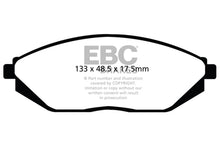 Load image into Gallery viewer, EBC 12-16 Chevrolet Spark 1.2 (Mexico) Ultimax2 Front Brake Pads