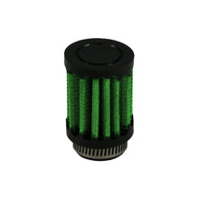 Load image into Gallery viewer, Green Filter Crankcase Filter - ID .39in. / Base 1.40in. / Top 1.40in. / H 1.97in.