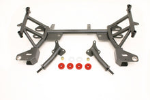 Carregar imagem no visualizador da galeria, BMR 93-02 F-Body K-Member w/ SBC/BBC Motor Mounts and Pinto Rack Mounts - Black Hammertone