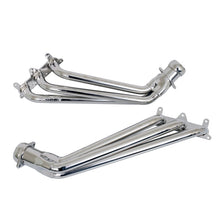 Carregar imagem no visualizador da galeria, BBK 10-11 Camaro V6 Long Tube Exhaust Headers With Converters - 1-5/8 Chrome