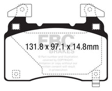 Carregar imagem no visualizador da galeria, EBC 13+ Chevrolet SS 6.2 Ultimax2 Front Brake Pads