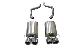 Corsa 05-08 Chevrolet Corvette (C6) 6.0L/6.2L Polished Xtreme Axle-Back Exhaust w/4.5in Tips