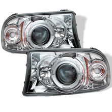 Carregar imagem no visualizador da galeria, Spyder Dodge Dakota 97-04/Durango 98-03 1PC Projector Headlights LED Halo LED Chrm PRO-YD-DDAK97-C