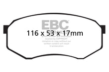 Carregar imagem no visualizador da galeria, EBC 92-93 Toyota Pick-Up Extra Cab Ultimax2 Front Brake Pads