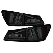 Carregar imagem no visualizador da galeria, Spyder Lexus IS250 06-08 LED Tail Lights Black Smoke ALT-YD-LIS06-LED-BSM