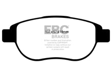 Carregar imagem no visualizador da galeria, EBC 12+ Fiat 500 1.4 Turbo Abarth Ultimax2 Front Brake Pads