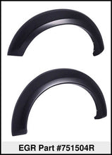Load image into Gallery viewer, EGR 07-13 Chev Silverado 6-8ft Bed Rugged Look Fender Flares - Rear Pair (751504R)
