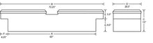 Load image into Gallery viewer, Lund Universal Aluminum Gull Wing Cross Box - Brite