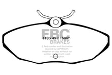 Carregar imagem no visualizador da galeria, EBC 03-06 Jaguar XJ8 4.2 VP Redstuff Rear Brake Pads