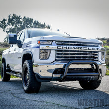 Carregar imagem no visualizador da galeria, Westin 2020 Chevy Silverado 2500/3500 E-Series Bull Bar - Black