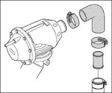 Carregar imagem no visualizador da galeria, HKS 08 Mitsubishi Lancer EVO GSR/EVO MR SSQV Recirculation Kit for hks71007-AM015