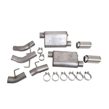 Carregar imagem no visualizador da galeria, BBK Vari-Tune Axle Back Exhaust Kit 2 Adjustable Performance Mufflers 2-3/4 Pipe 4 in. Tips