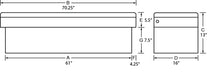 Load image into Gallery viewer, Lund Universal Aluminum Economy Cross Bed Boxes - Brite