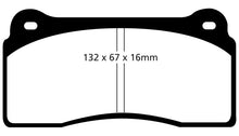 Carregar imagem no visualizador da galeria, EBC 99-03 Aston Martin DB7 5.9 Orangestuff Front Brake Pads