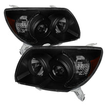 Carregar imagem no visualizador da galeria, Xtune Toyota 4Runner 06-09 Crystal Headlights Black Smoked HD-JH-T4R06-AM-BSM