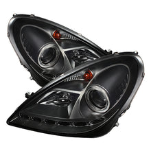 Carregar imagem no visualizador da galeria, Spyder Mercedes Benz SLK 05-10 Projector Headlights Halogen Model- DRL Blk PRO-YD-MBSLK05-DRL-BK