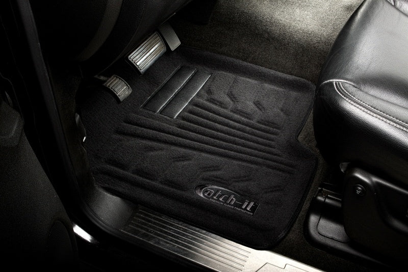 Lund 07-13 Toyota Tundra CrewMax Catch-It Carpet Front Floor Liner - Black (2 Pc.)